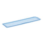 The TASKI mop box lid from Diversey Deutschland GmbH & Co. OHG is a flat, rectangular, transparent, blue lid with rounded corners and raised edges, designed for durability, safety, and hygiene.