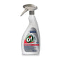 A 750 ml white spray bottle of Cif Professional Bathroom Cleaner from Diversey Deutschland GmbH & Co. OHG, with a gray nozzle and label, featuring 2 in 1 cleaning and descaling for effective lime and bathroom cleaning action.