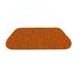 The Twister HT S-Pad Orange (45x15 cm, 2 pcs, Diversey Deutschland GmbH & Co. OHG) is ideal for deep cleaning uncoated floors in high-traffic areas - featuring densely packed orange bristles and rounded corners on a white base.