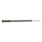A black and orange TASKI Jonmaster UltraPlus telescopic handle made of aluminum from Diversey Deutschland GmbH & Co. OHG, with a metal connector and rubberized grip, designed for professional cleaning, pictured on a white background.