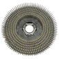 A close-up of the scrubbing brush Standard (38 cm) for swingo XP R from Diversey Deutschland GmbH & Co. OHG, with its densely packed bristles in concentric circles, ideal for efficient hard floor cleaning. Package: 1 piece.