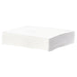 The TASKI SUM white disposable microfiber cloth from Diversey Deutschland GmbH & Co. OHG (42x34 cm) demonstrably removes 99% of bacteria and ensures hygienic cleaning - individually packaged.