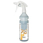 A transparent 0.75l "SURE Cleaner & Degreaser" refill bottle from Diversey Deutschland GmbH & Co. OHG, incl. dispenser tape, suitable for Divermite and DQFM; contains biodegradable, environmentally friendly cleaning agent.