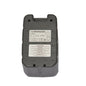 A rectangular gray TASKI Lithium Battery 36V 6Ah from Diversey Deutschland GmbH & Co. OHG, suitable for TASKI Aero BP Lithium and TASKI swingo 150 B, with technical data and certification symbols on a white background.