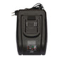 The TASKI battery charger set Euro (7524166) from Diversey Deutschland GmbH & Co. OHG, designed for lithium-ion batteries in cleaning machines, is shown from above with control lights and a two-pin plug on a white background.