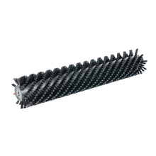 Cylinder brush AERO 3500 1 piece from Diversey Deutschland GmbH & Co. OHG: Cylindrical brush roll with black spiral fibers on a gray core - ideal for versatile cleaning applications.