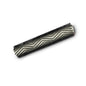 The TASKI Ultimaxx roller brush (55 cm) from Diversey Deutschland GmbH & Co. OHG, a replacement roller brush for the TASKI Ultimaxx RB series, features black, wavy bristles on a white core to enhance cleaning efficiency; shown against a white background.