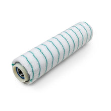 The ULTIMAXX Active Fiber Pad Roller 55 cm from Diversey Deutschland GmbH & Co. OHG is a white microfiber roll with green stripes, designed for ULTIMAXX 1900 & 2900 cleaning devices. Sold as a single package, depicted on a solid white background.
