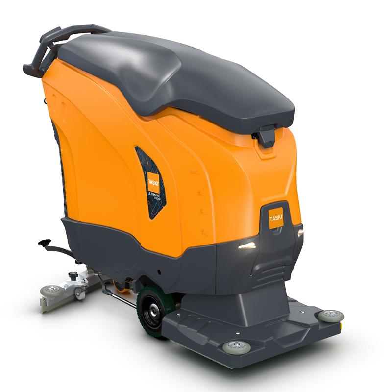 The TASKI ULTIMAXX 2900 OB50 from Diversey Deutschland GmbH & Co. OHG is a next-generation scrubber-dryer with wheel drive, 63L tank, and 50cm orbital, ideal for scrubbing and drying floors in commercial or industrial spaces.