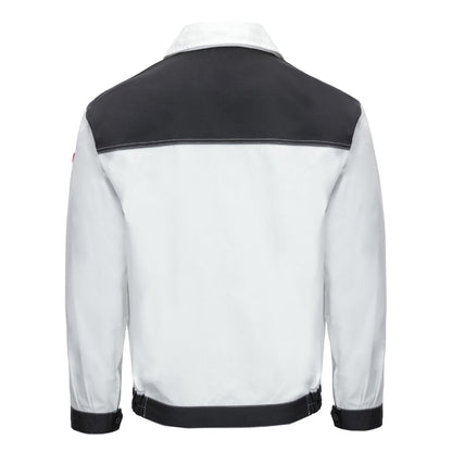 NITRAS MOTION TEX LIGHT, work jacket, white / gray