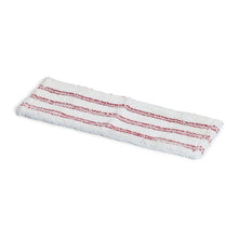A rectangular Nölle Profi Brush replacement cover for floor mops (45x15 cm, plastic, 1 piece) from Nölle Profi Brush Bürsten- & Pinseltechnik e.K. lies flat on a white surface - ideal for thorough floor cleaning.