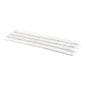The Nölle Profi Brush microfiber replacement cover for floor wipers (55 cm, 1 piece) from Nölle Profi Brush Bürsten- & Pinseltechnik e.K. is a rectangular, white replacement cover with two light gray stripes, lying flat on a white background.