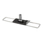 The Nölle Profi Brush folding holder 50 cm features a black stainless steel wire frame with a central connection for professional cleaning needs. Compatible with Nölle Profi Brush systems from Nölle Profi Brush Bürsten- & Pinseltechnik e.K.