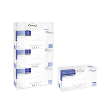 MaiMed wall holder for glove boxes with spring made of acrylic - dimensions: 246x106x135mm - pack of 1 | Pack (1 piece)