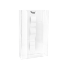 MaiMed wall holder for glove boxes with spring made of acrylic - dimensions: 246x81x410mm - set of 3 | Pack (1 piece)
