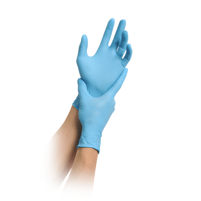 MaiMed-solution PF, blue, latex-free nitrile glove, blue, 200 pieces/box