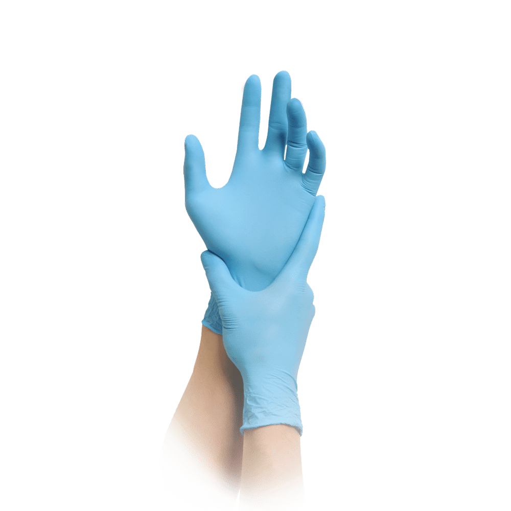 MaiMed-solution 100 latex-free gloves, blue, 100 pieces/box