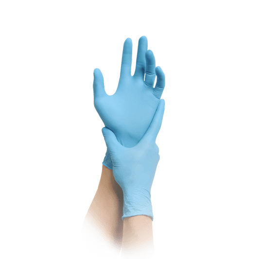 MaiMed-solution 100 latex-free gloves, blue, 100 pieces/box