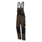 NITRAS MOTION TEX PLUS, dungarees, brown / black