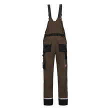 NITRAS MOTION TEX PLUS, dungarees, brown / black