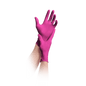 MaiMed-solution100 latex-free gloves, magenta, non-sterile, powder-free
