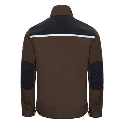 NITRAS MOTION TEX PLUS, work jacket, brown / black