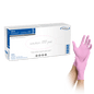 MaiMed-solution 100 pink non-sterile, powder-free latex-free glove, blue, 100 pieces/box