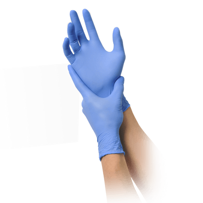 MaiMed-solution 100 latex-free gloves, blue violet, non-sterile powder-free, 100 pieces/box
