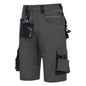 NITRAS MOTION TEX PRO FX, work trousers, short, gray / black