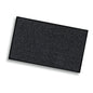 The Nölle Profi Brush dirt-trapping mat black mottled by Nölle Profi Brush Brush & Paintbrush Technology e.K. is a rectangular mat with a textured surface and raised edge, depicted slightly slanted on a white background.