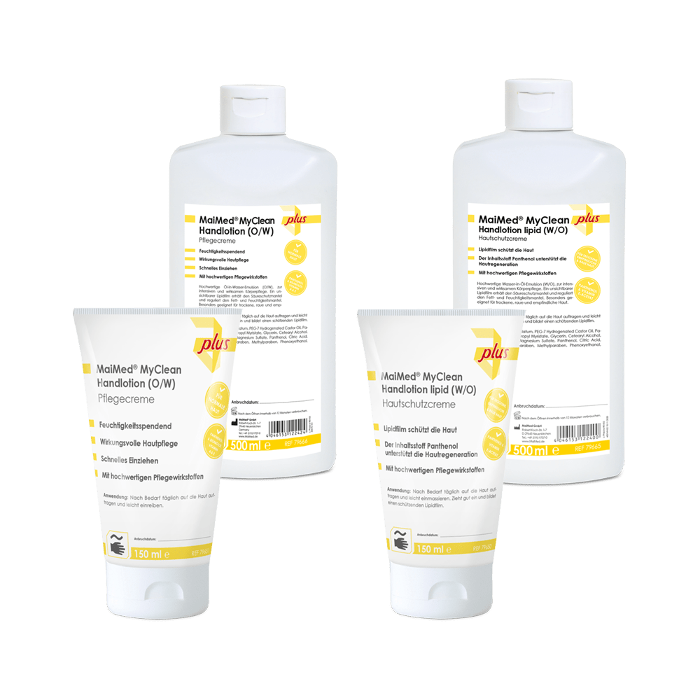 MaiMed MyClean hand lotion lipid (W/O) skin protection cream (water-oil base)