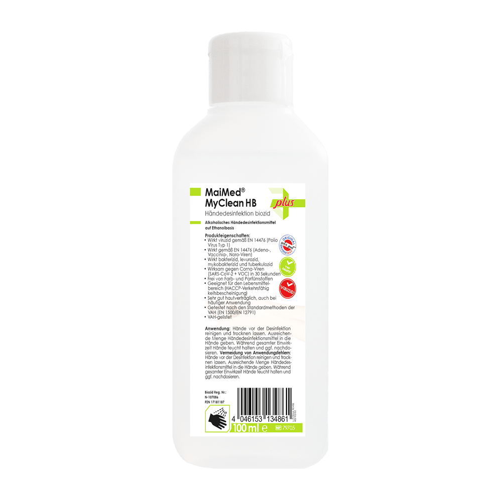 MaiMed MyClean HB hand disinfection biocidal