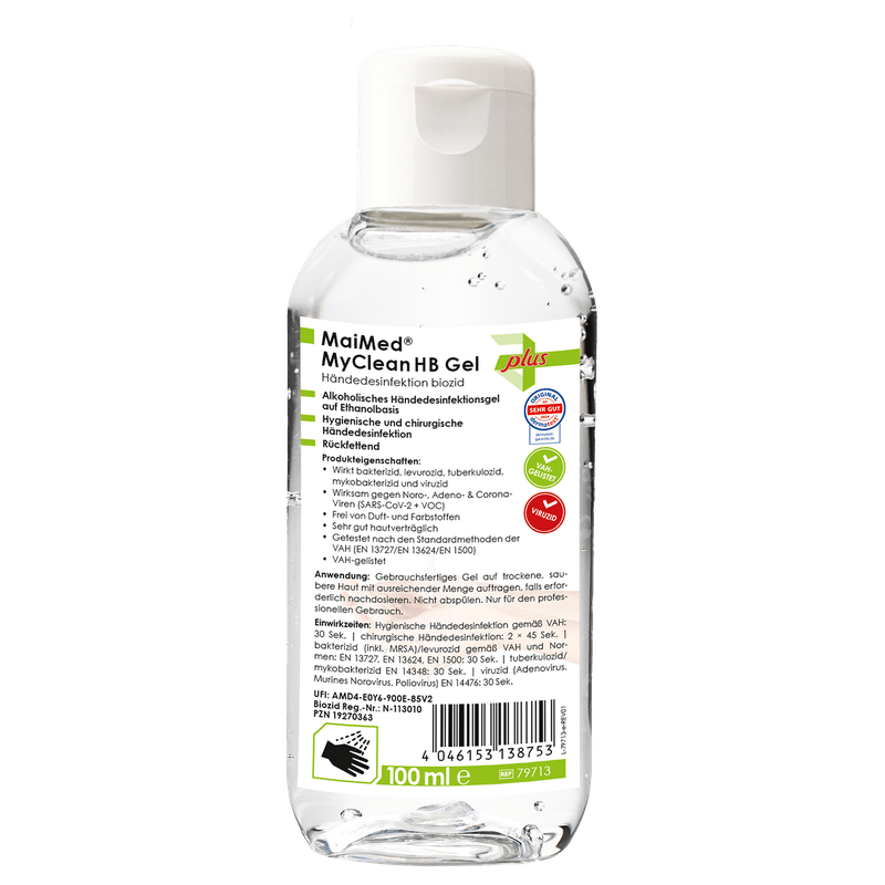 MaiMed MyClean HB Gel 100 ml/bottle | Bottle (500ml)