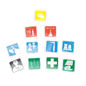 Pictogram Series 1: Emergency Medicine - K, 33 x 33 mm
