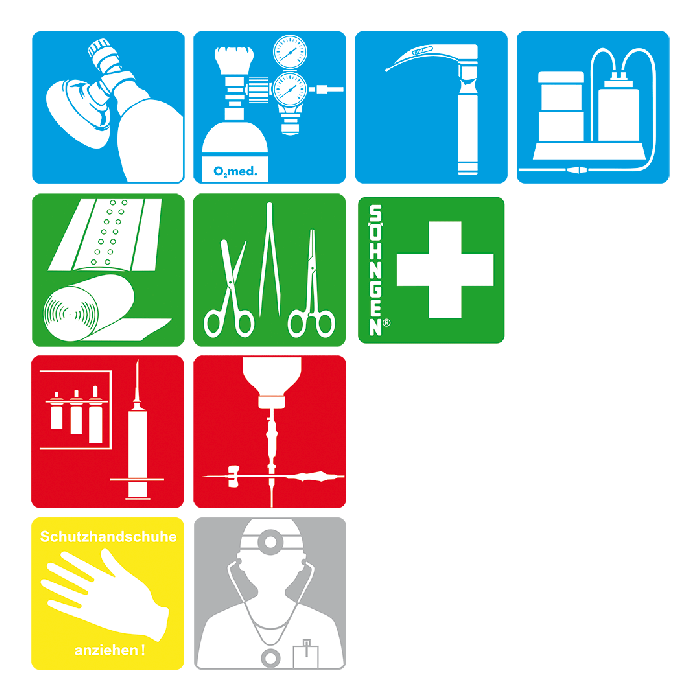 Pictogram Series 1: Emergency Medicine - G 80 x 80 mm