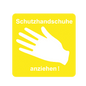 Single pictogram, 80 x 80 mm: Gloves