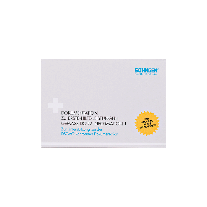 Emergency Supply Certificate, 50 sheets, DIN A6