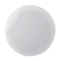 A round, white, coated cake base made of cardboard (Ø 28 cm) with a scalloped edge from Starpak, in a pack of 6 and individually wrapped in shrink wrap.