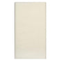 A neatly folded, rectangular, cream-colored PAPSTAR tissue tablecloth "ROYAL Collection" (120 x 180 cm) by PAPSTAR GmbH is presented against a simple white background.