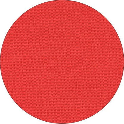 A red circle features a grid-like texture inspired by the PAPSTAR tablecloth, tissue "ROYAL Collection" 120x180 cm by PAPSTAR GmbH, covering its entire surface.
