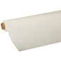 A roll of PAPSTAR tablecloth, Tissue "ROYAL Collection" from PAPSTAR GmbH, partially unrolled on a white background - perfect as a high-quality tablecloth from the ROYAL Collection.