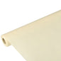A large roll of Starpak tablecloth, fabric-like, fleece 'Soft Selection' by Starpak is partially unrolled on a white background, showing its smooth surface and cylindrical end.