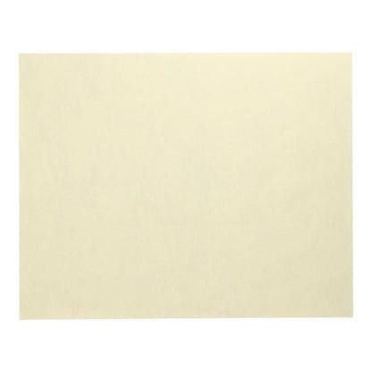 A single Starpak 100 table set sheet, fabric-like fleece "Soft Selection" (30x40 cm), is depicted on a white background. The unmarked, light yellow rectangle is reminiscent of elegant table decoration or refined table decorations.