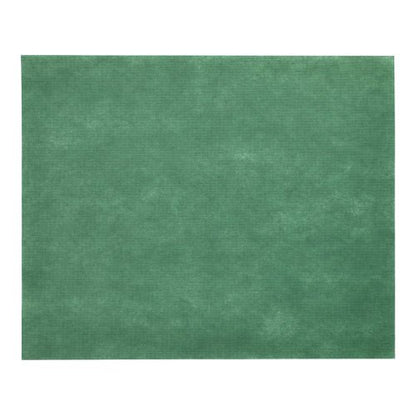 The Starpak 100 table sets, fabric-like, fleece "soft selection" (30x40 cm) impress with their green, subtly mottled design, ideal for elegant table decoration or stylish table sets. Shown here on a white background. Brand: Starpak.