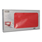 Starpak 20 napkin napkins "Soft Selection" made of fabric-like fleece are delivered in a rectangular box with a viewing window. Each napkin measures 80 x 80 cm – ideal for gastronomy use.