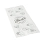 The PAPSTAR 1000 butcher bags from PAPSTAR GmbH is a white kraft paper bag with "Always Fresh Guaranteed" and black bread roll, pretzel, and croissant motifs - perfect for butcher shops or as butcher bags.