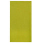 On a white background, there is a rectangular tablecloth by PAPSTAR GmbH, tissue "ROYAL Collection" (120 cm x 180 cm) in plain, solid lime green.