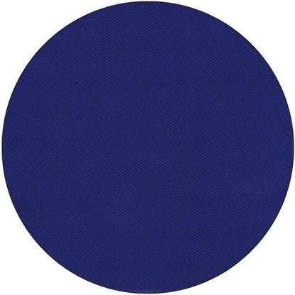 On a white background appears a continuous navy blue circle with a subtle, fabric-like fleece texture, reflecting the Soft Selection design of the Starpak tablecloth by Starpak.