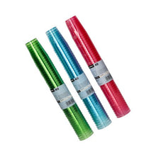 Three stacks of Starpak 40 shot glasses made of PS, each 4 cl, color-sorted (green, blue, pink), are placed diagonally on a white background. Each package contains 40 cups in shrink wrap with white labels.