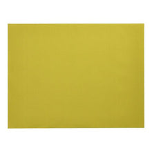 A plain yellow PAPSTAR 100 placemats, paper 30 x 40 cm from PAPSTAR GmbH is shown on a white background - perfect as eco-friendly paper placemats for your dining table.